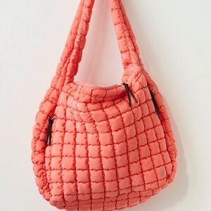 New in bag free people caryall coral